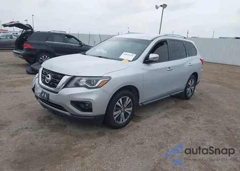 2019 Nissan Pathfinder Sv z USA, uszkodzony, nr VIN 5N1DR2MN0KC628890